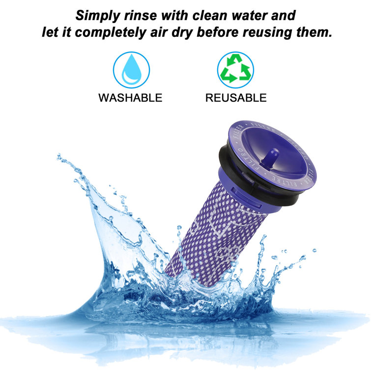 Dyson water sales filter